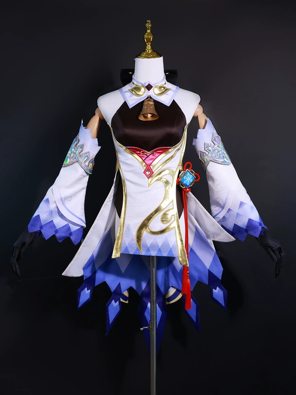 Genshin Tác Động Gan Yu cosplay game trang phục Liyue Yujie phong cách Trung Quốc Gan Yu Hoa Hậu cos quần áo quần áo nữ