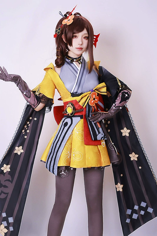 Ban Đầu Thần Cos Phù Hợp Với Inazuma City Chiori Phù Hợp Với Cosplay Anime Game Trang Phục Phong Cách Nhật Bản Hai Chiều Quần Áo C Phù Hợp Với