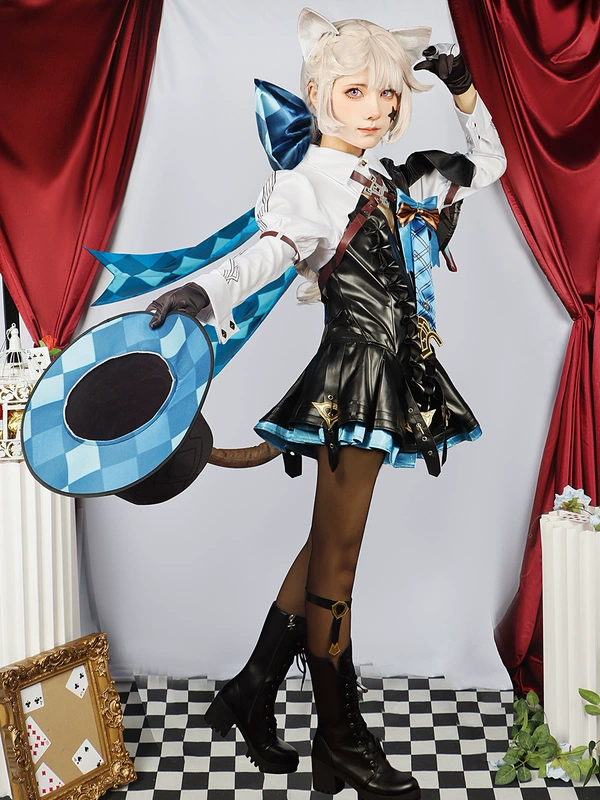 Genshin Impact cos quần áo Fontaine cặp song sinh Linnette Bộ quần áo cosplay game anime quần áo nữ c quần áo nguyên bộ