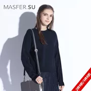 Masfer.SU Ma Sifeiersu mùa hè thời trang mới avant-gardene áo len nhỏ cổ cao