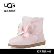 UGG 新奇系列1098360羊皮毛一体蝴蝶结雪地靴