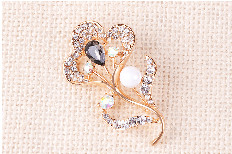 Ngày mới phụ kiện Hàn Quốc khí chất áo len cardigan áo khoác nữ áo len pin trâm cài cổ trâm cài kim ghim cài áo vest nữ