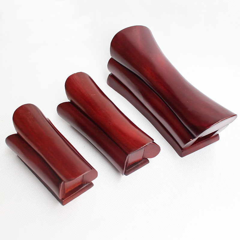 Red Wood Petty Official Property Swing Piece Office Living Room Desktop Genguan Pendulum Pieces Solid Wood Engraving Crafts Gift Pendulum Decorated Handlebar Pieces Seal Box