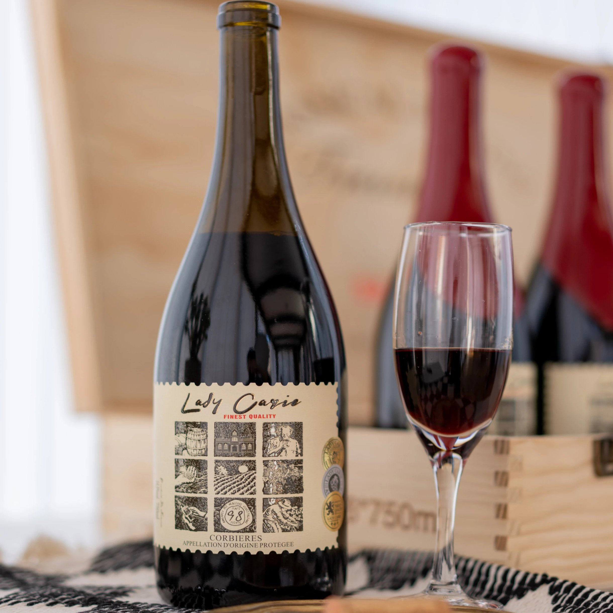 法国进口葡萄酒🍷| 卡尔夫人大师典藏干红750ml*6 🍷-干红静态葡萄酒-淘宝好物网