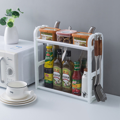 【贯古今】双层厨房收纳置物架