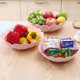 Plastic personalized fruit plate creative modern living room fruit plate household simple dried fruit melon seeds snack basket