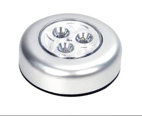 Light-Touch Three-Head Led Night Light, Safe Cabinet Wall Light, Cabinet Light, Wardrobe Light, Energy-Saving, Creative, Surface-Mounted, Super Bright