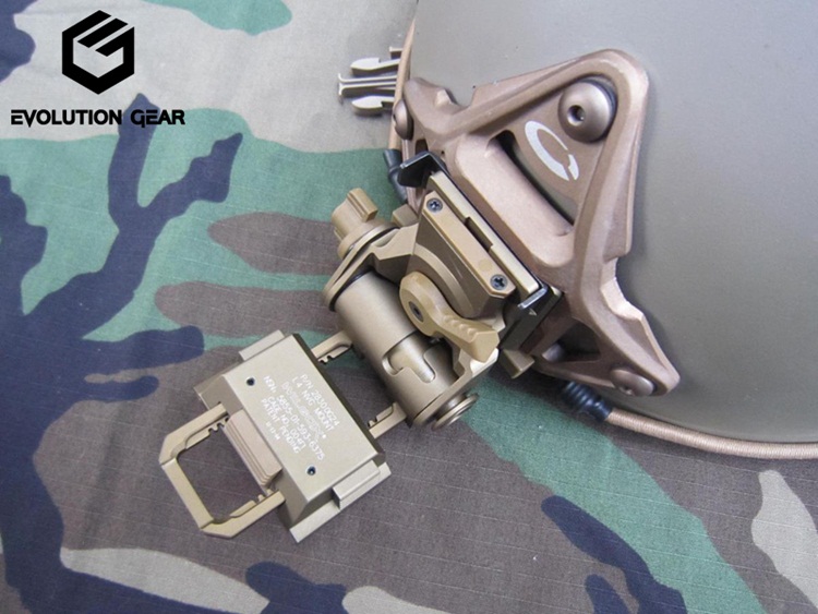 Evolution Gear L4G24 Metal Aluminum Dump Truck PVS15 PVS31 Night Vision Bracket Gold