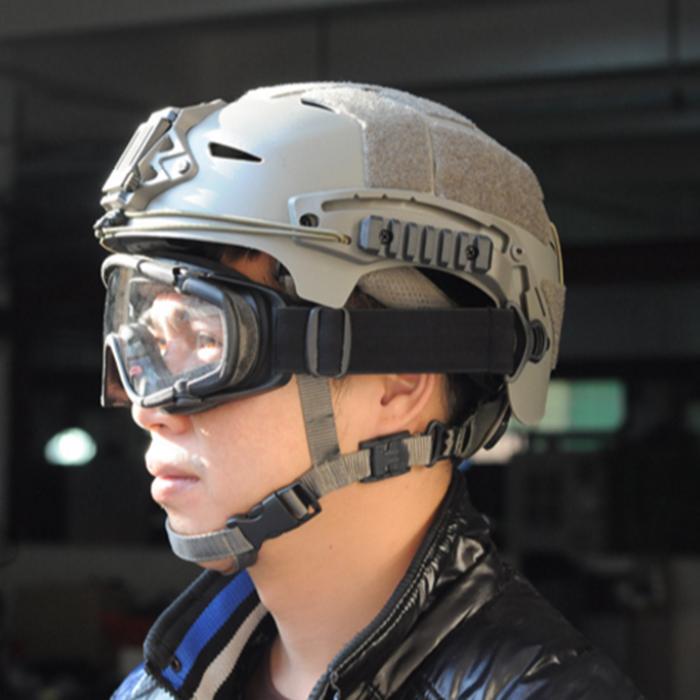 FAST MICH Wendy Safety Helmet Rail Tactical Goggles Outdoor Field CS Combat Goggle Goggles