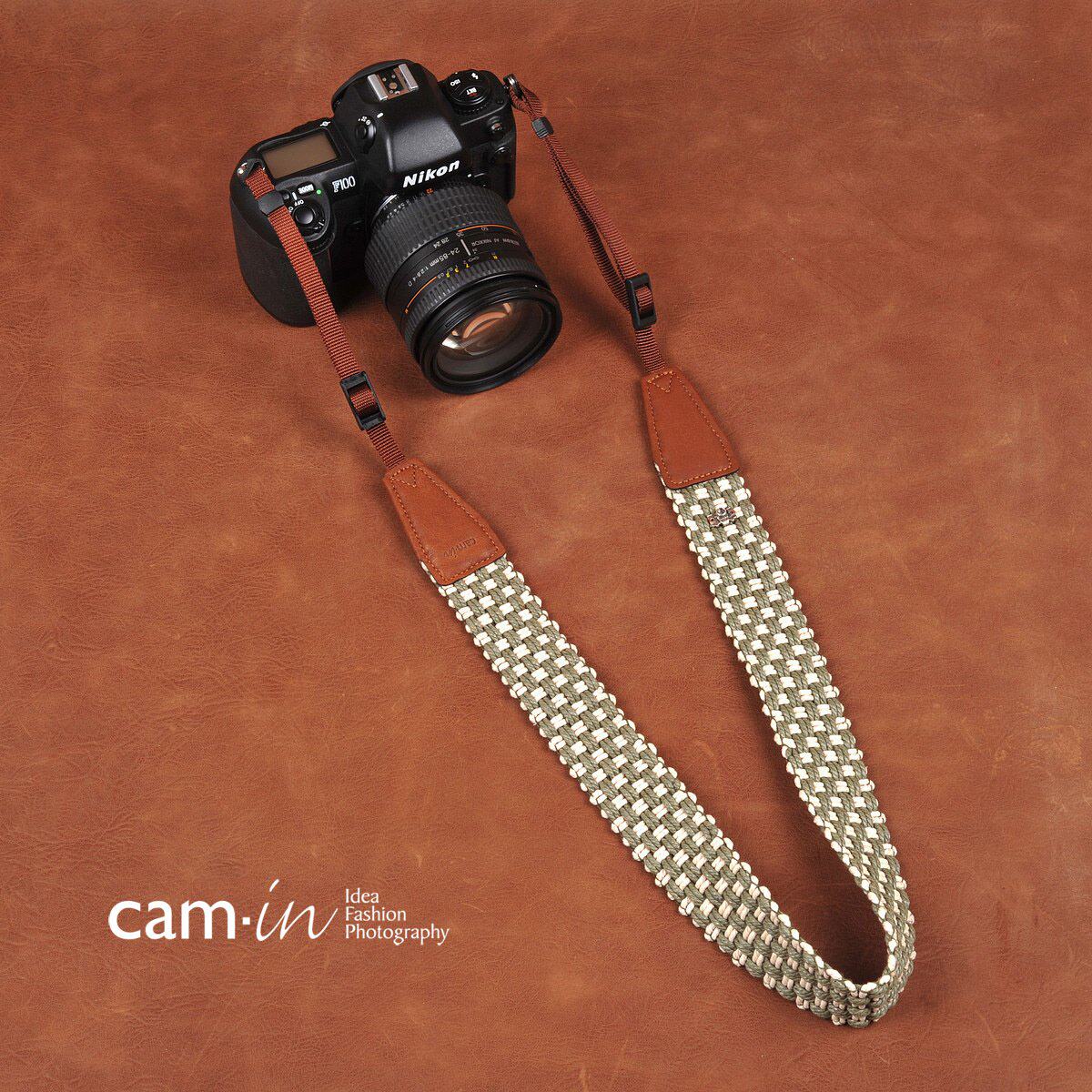 cam-in Woven Series Professional Fashion Camera Hug Bag Universal Interface cam8772