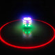 Glowing music top toy large aperture rotating colorful flash children's educational toy boy girl gift