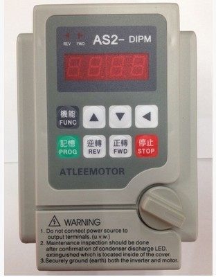 ATLEEMOTOR brand new original AS2-DIPMAS2-104D0.4KW220V1 2HP inverter