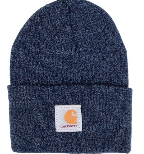 CARHARTT Acrylic Watch hat cahartt A18 hat cold Hat Wool Hat Knit Hat (20509:4054751:size:Adjustable;1627207:28340:Color classification:深蓝色 现货)