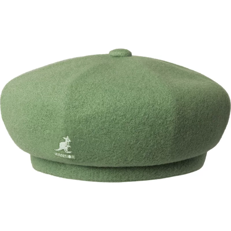 Берет Kangol Jax из шерсти/бамбука с сеткой-автоголовкой восьмиугольный берет для мужчин и женщин