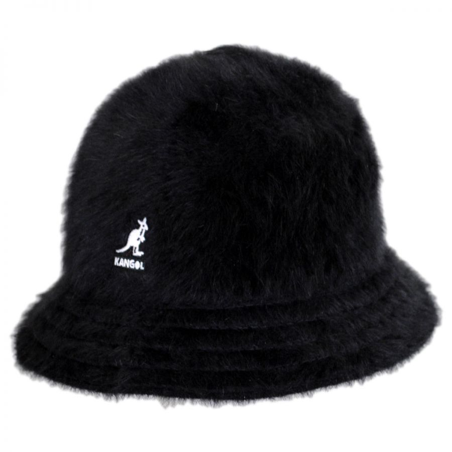 kangol bucket hat fur