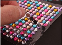 Album Movie Set Color Acrylic Crystal Color Drill Decoration Patch Diy Growth Archival Handbill Day Note lace sticker