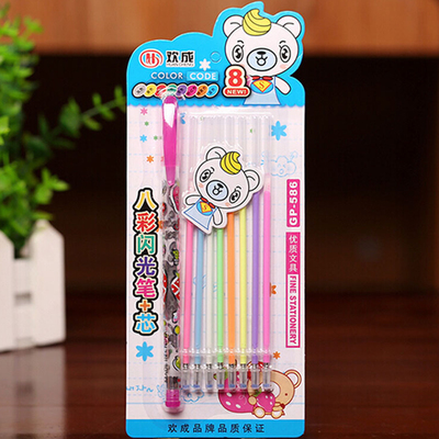 Student graffiti hand painting pen Bright watercolor pen Watercolor pen refill neutral color stroke painting color pen Non-toxic