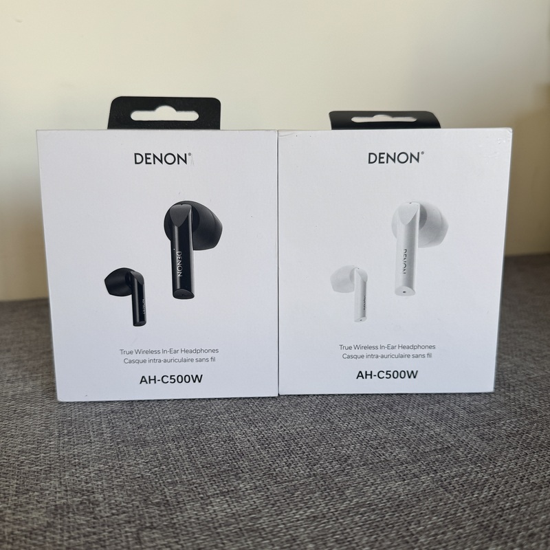 Denon C500W Semi-In-Ear Bluetooth Headphones (Second-Hand)