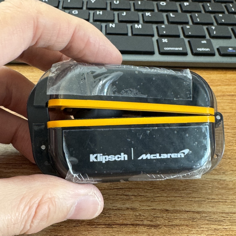 klipsch T5 True Wireless Ii Second Generation Mclaren Co-Branded Sports Headphones