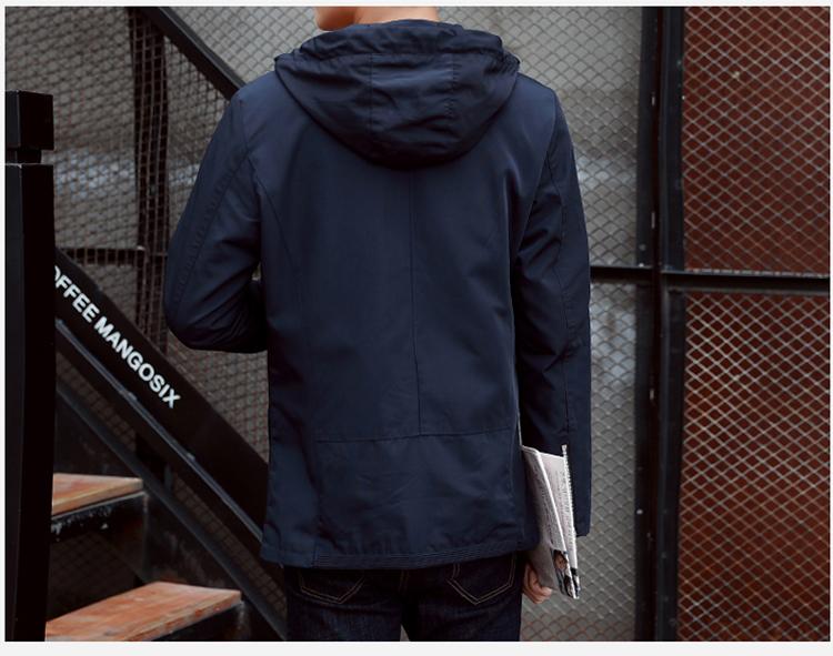 Áo khoác nam mùa xuân áo khoác nam xuân hè 2017 xu hướng mới áo sơ mi Hàn Quốc tự mặc quần áo denim giản dị - Cao bồi quần bò ống rộng nam