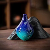 6 шеста короткий рот синий и зеленый