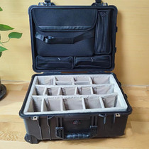 U.S. Piliken Security Box 1560 pull rod with separation Tanggoan photography equipment box security box with soft grid
