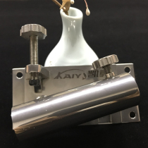 Kaiyi fishing box stainless steel accessories full set of bait plate umbrella seat fishing Fort quick hanging universal insert three-piece set