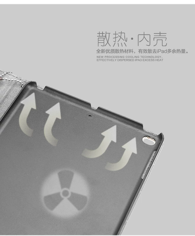 Apple mới bao gồm ipad 6 mini 3/4 pad pad mini2 retro 5 bộ vỏ chống vỡ air2 - Phụ kiện máy tính bảng