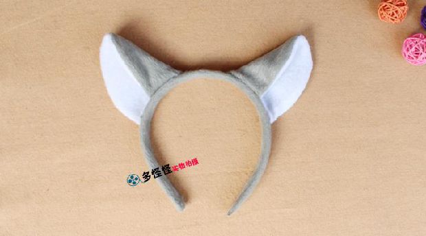 Trẻ em người lớn biểu diễn sân khấu cung cấp cosplay phim hoạt hình động vật ăn mặc lên đạo cụ đạo cụ sói lớn - Sản phẩm Đảng / Magic / Hiệu suất 	phụ kiện cosplay cảnh sát	
