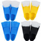 Swimming shoes diving fins training snorkeling children adult freestyle fins duck fins silicone short fins water shoes