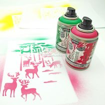Imported French Bebeiou creative DIY graffiti wall cloth spray acrylic decorative pigment spray can 200ml