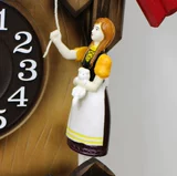 Оригинальный ритм висящих часов Японии Лишеня