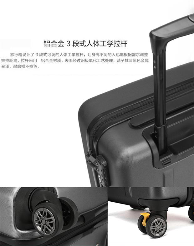 Xe đẩy phổ biến bánh xe vali nam và nữ 20/24/22 inch sinh viên lên máy bay mật khẩu vali in lưới màu đỏ - Va li túi du lịch