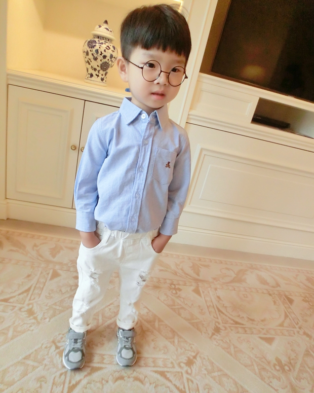 Chemise enfant à manche longue - Ref 2083693 Image 15