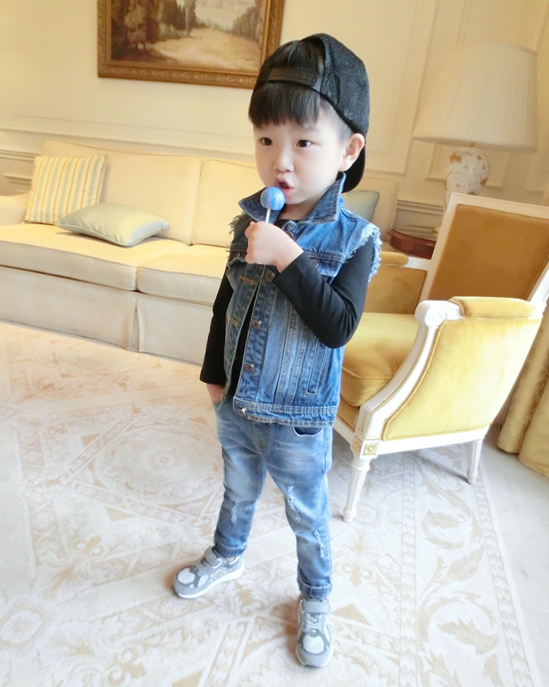 Gilet enfant en toile - Ref 2069612 Image 9