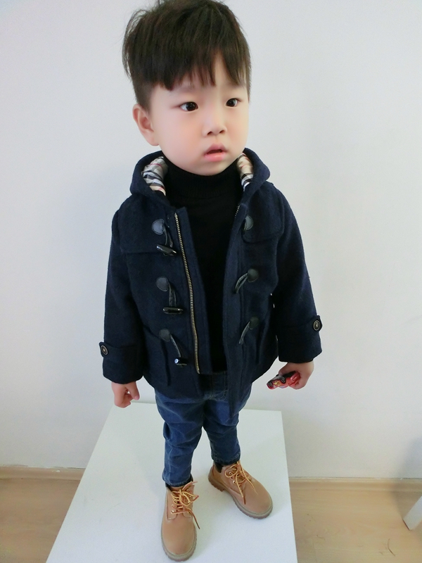 Manteau enfant en mélange - Ref 2160597 Image 17