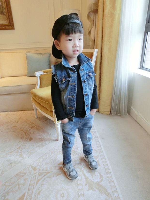 Gilet enfant en toile - Ref 2069612 Image 12