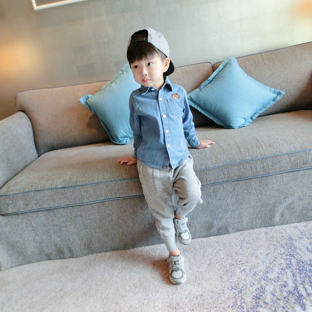 Chemise enfant à manche longue - Ref 2083226 Image 14