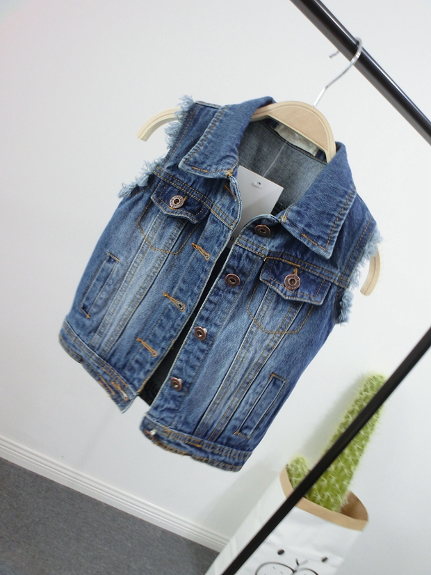 Gilet enfant en toile - Ref 2069612 Image 6