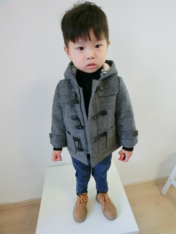 Manteau enfant en mélange - Ref 2160597 Image 35