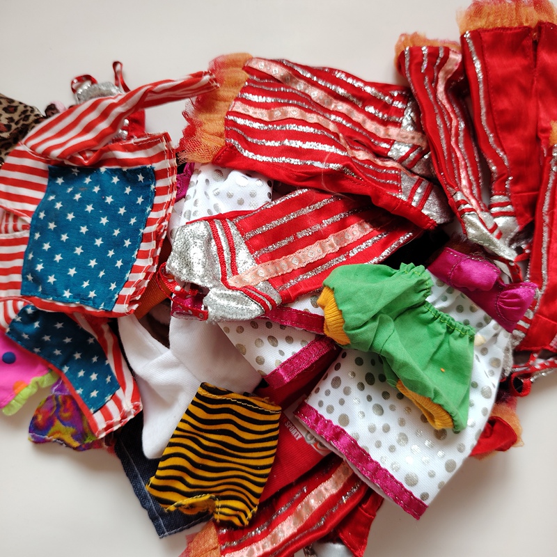 Clearance of Old Stock: Barbie, Little Blythe, and Other Doll Clothes, Pants, T-Shirts, Skirts, and Sets - Multiple Options Available