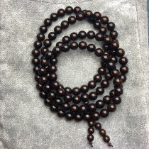 Buddha Pearl Small Leaf Purple Sandalwood Bracelet with 108 female models Indian Wenplay Honolulu Fragrant Wood Candida Bracelet