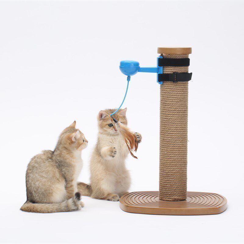 Cat toy self-healing toy cat automatically tease cat stick feather bite-resistant cat electric suit ourpet