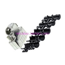 HARTING connector 09670150333 HOUSING HOOD D-SUB-15P RIGHT ANGLE METAL SHELL GERMANY ORIGINAL