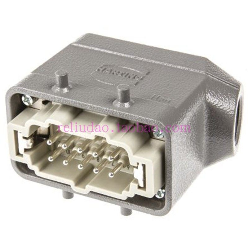 HARTING connector male core 09330102601 19300101521 upper shell side outgoing line M25 original dress