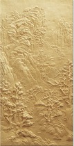 Sandstone relief sandstone carvings custom sandstone background wall tiles FRP hotel relief mural beautiful future