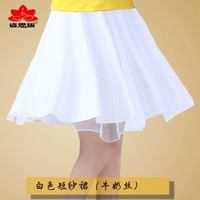 Белая марлевая юбка