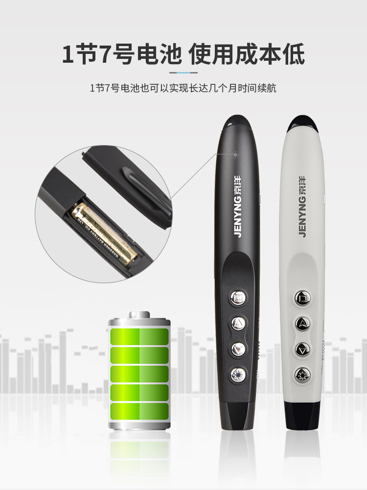 giáo viên bút lật giảng trong lớp học hồng ngoại điều khiển từ xa con trỏ laser chiếu PPT đa phương tiện với một tấm bảng máy tính - USB Aaccessories quạt cầm tay miniso