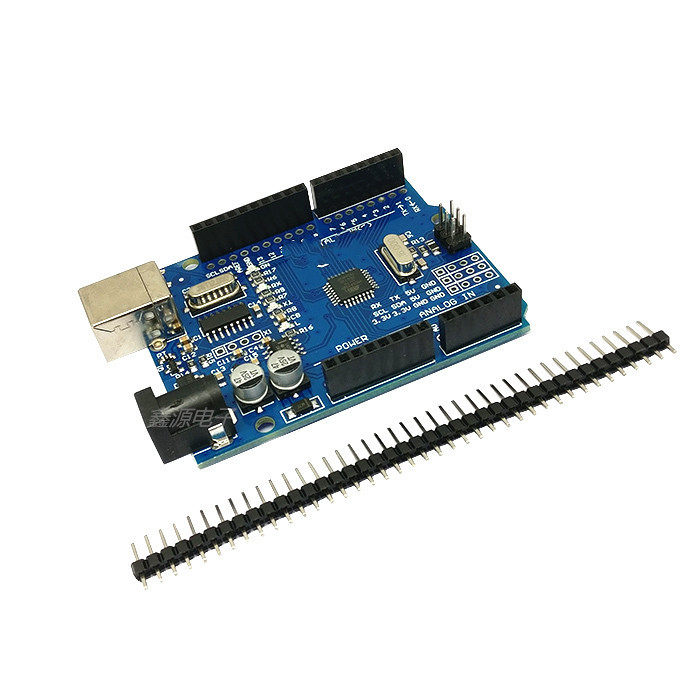 适用于开发板 ATmega328P 单片机 改进版 学习控制板兼容