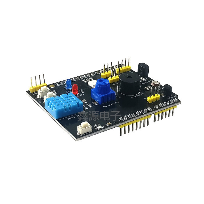 9合一多功能扩展板 DHT11温湿度 LM35温度 蜂鸣器